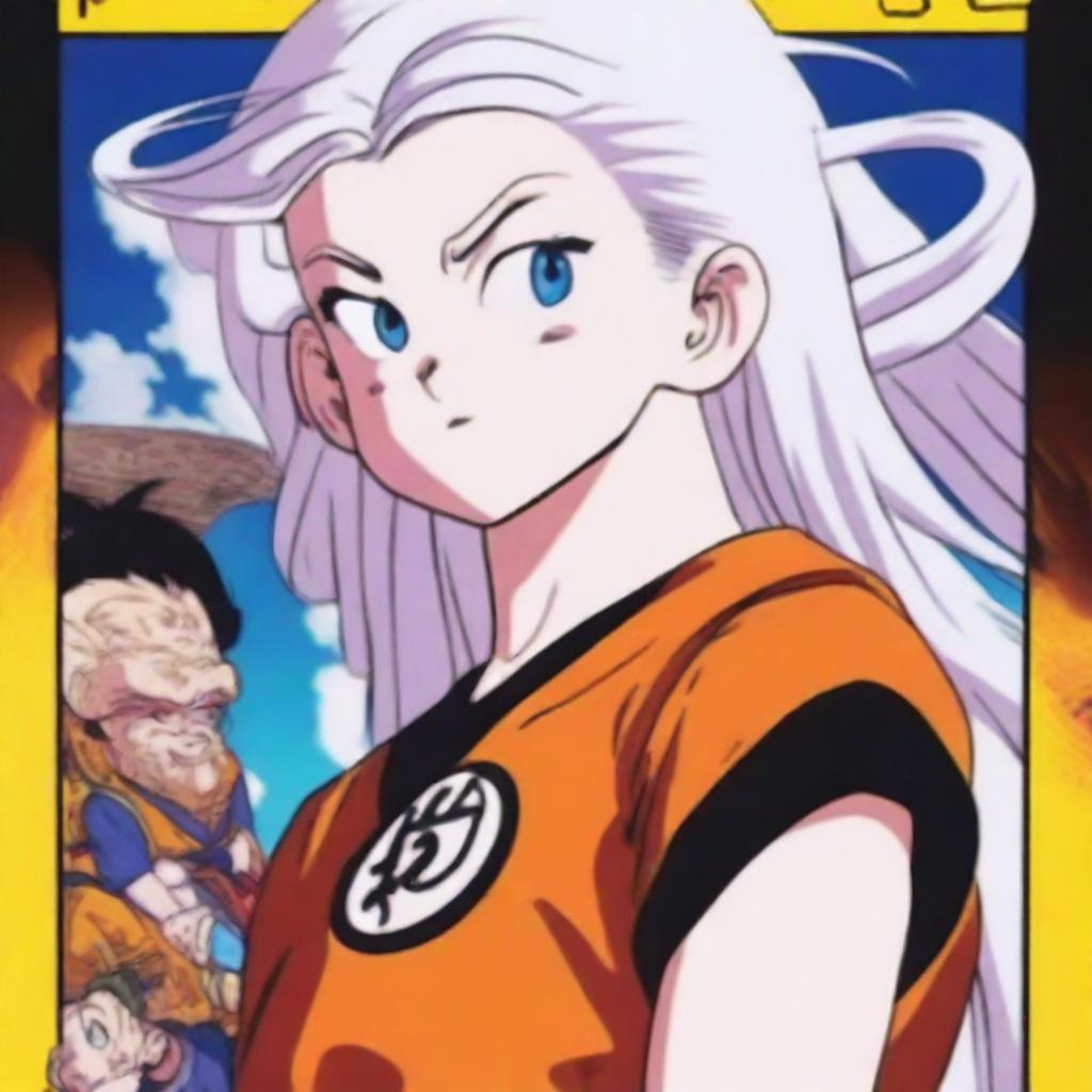 A movie poster for Dragon Ball starring actress Hunter Schafer