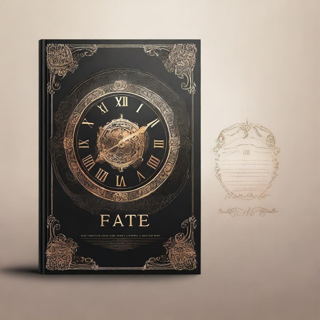 Create a book cover with the title 'Fate's Design'