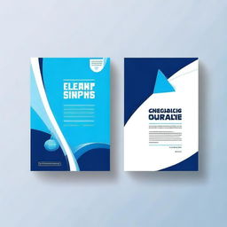 Design a book cover with the title 'Taglines for Your Cleaning Business'