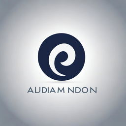 Create a logo that contains the words 'World of Audamonia'