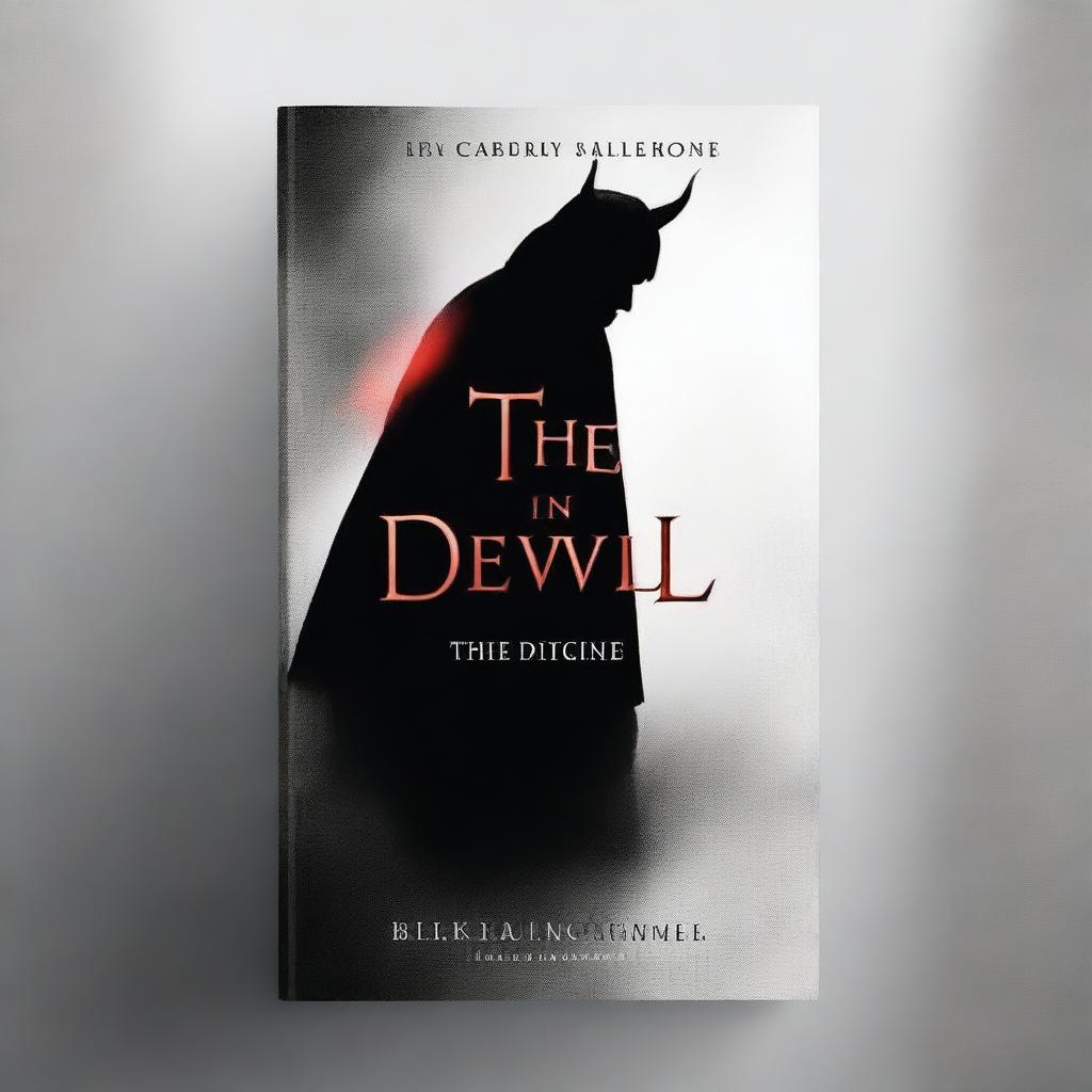 Create a captivating book cover for a novel titled 'The Devil in Disguise'