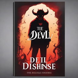 Create a captivating book cover for a preteen novel titled 'The Devil in Disguise'