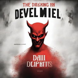 Create a captivating book cover for a preteen novel titled 'The Devil in Disguise'