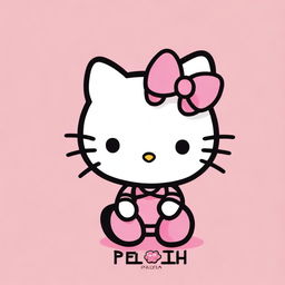 Create cute images of Hello Kitty with the name 'Paola' included