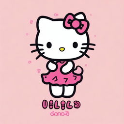 Create cute images of Hello Kitty with the name 'Paola' included