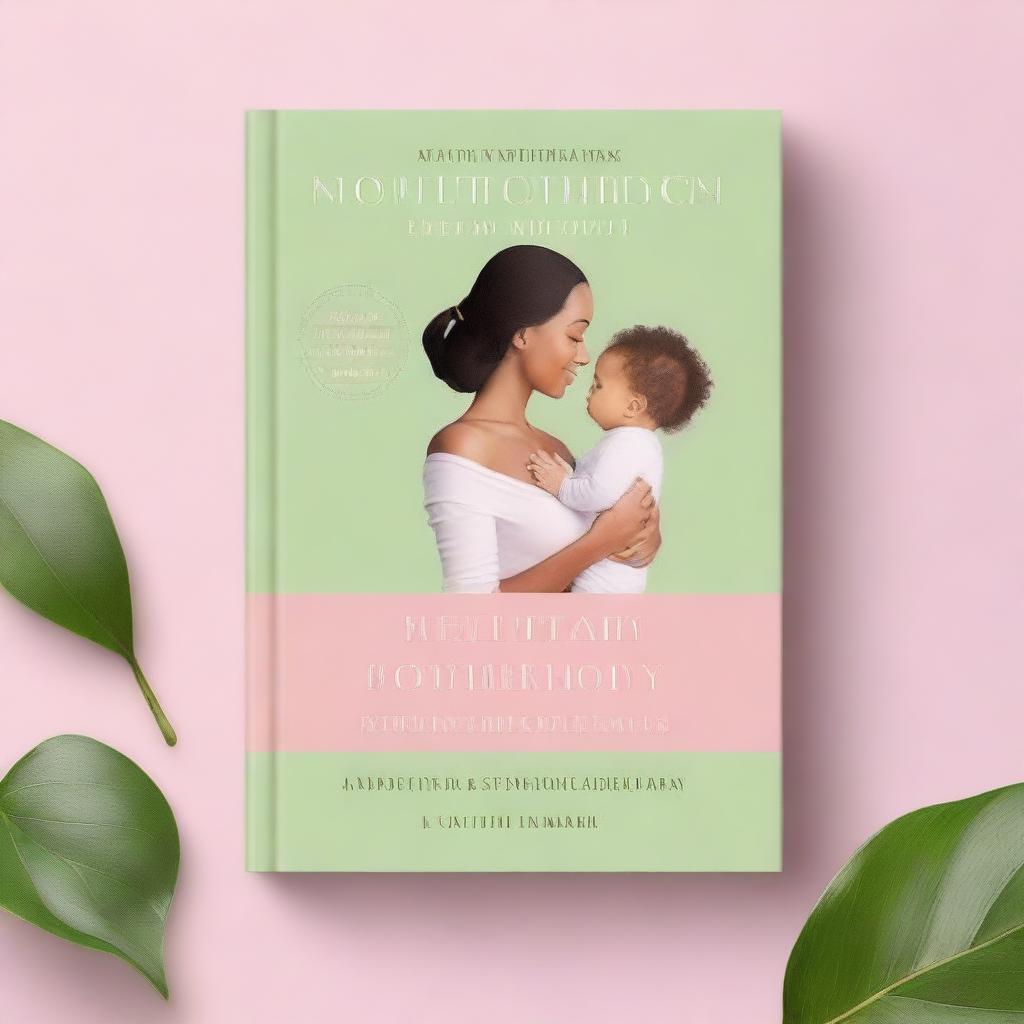 A book cover for a book titled: 'Healthy Motherhood: Natural Ways to Reclaim Your Body and Wellness After Pregnancy'