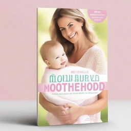 An ultra HD book cover for a book titled: 'Healthy Motherhood: Natural Ways to Reclaim Your Body and Wellness After Pregnancy'