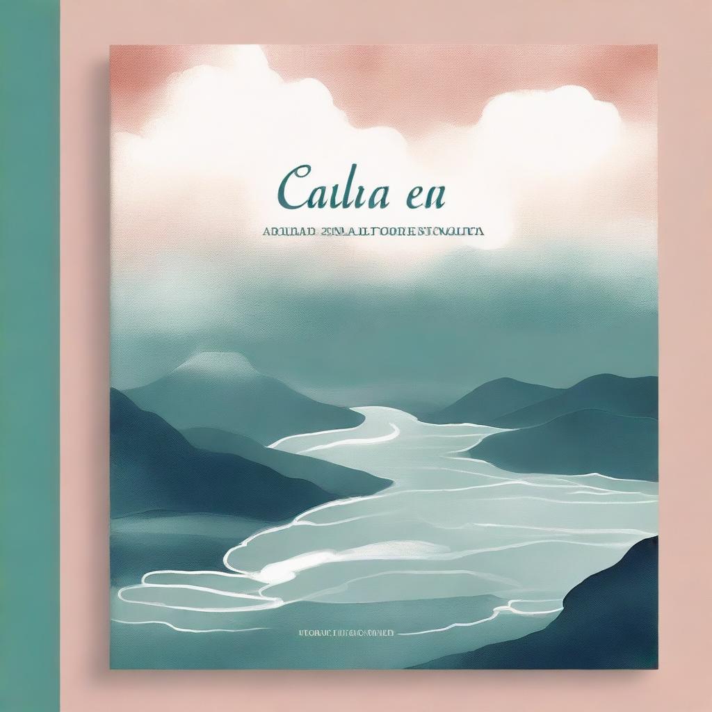 A book cover for a guide on controlling anxiety titled 'Calma en la Tormenta: Guía para Controlar la Ansiedad'