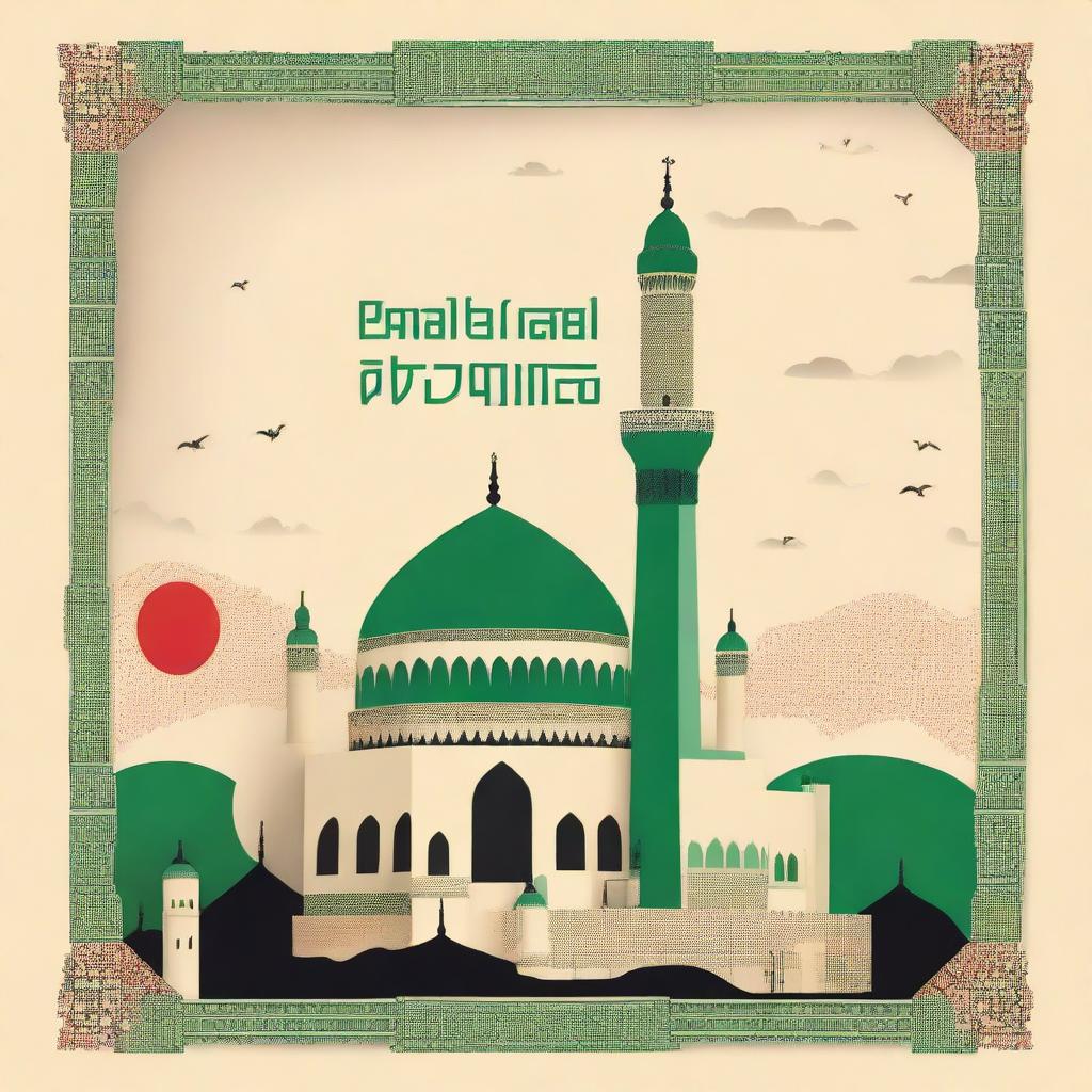 Create a book cover inspired by 'Bountiful Empire: A History of Ottoman Cuisine' but featuring the Kaaba in Mecca prominently