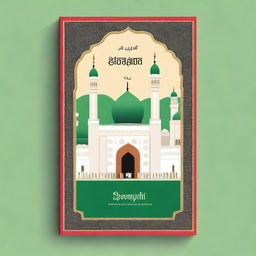 Create a book cover inspired by 'Bountiful Empire: A History of Ottoman Cuisine' but featuring the Kaaba in Mecca prominently