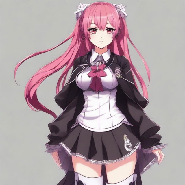 Draw Krul Tepes wearing a Real Madrid uniform, including shorts and a jersey