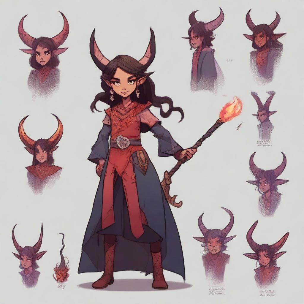 Create a detailed character design for a Dungeons & Dragons character named Alyssa