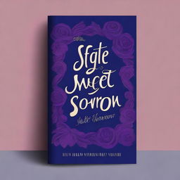 Design a stylish book cover titled 'State Of Sweet Sorrow'