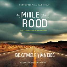 Create a book cover for the title 'Five Miles of Bad Road' by authors Crystal and Willa Barker