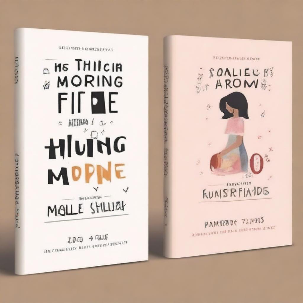 Design a book cover that conveys the painful emotions of growing up amidst a toxic marriage and the struggles of being a single mother