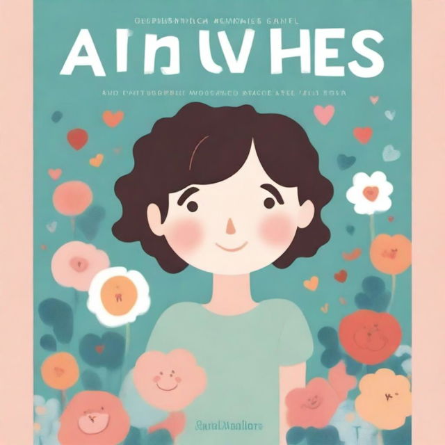 A thoughtful book cover featuring a short height child with a health problem