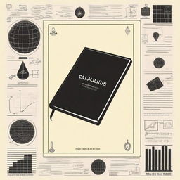 A black book cover with the title 'Calculus Third Secondary Chapter 1' prominently displayed