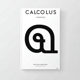 A black cover book with the title 'Calculus'