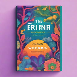 A vibrant and colorful book cover for a novel