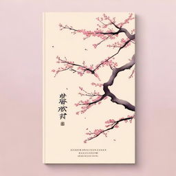 A book cover for a Chinese novel featuring plum blossoms