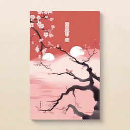 A book cover for a Chinese novel featuring plum blossoms