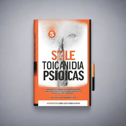 Create a book cover for a title called 'Superando a Pornografia com Técnicas de Psicologia Analítica'