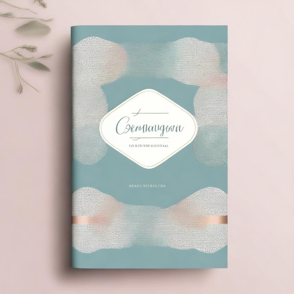 A beautifully designed cover page featuring an elegant title, subtle background patterns, and a sophisticated color scheme