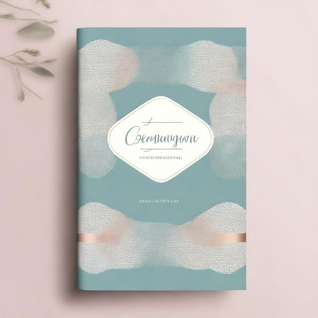 A beautifully designed cover page featuring an elegant title, subtle background patterns, and a sophisticated color scheme