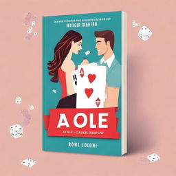 Design a book cover with the title 'Just a Bet'