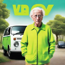 Create a movie poster for a movie called 'Van?'