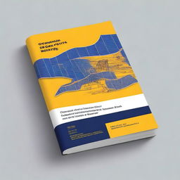 A book cover for a detailed and comprehensive manual titled 'Operação e Manutenção de Usinas Solares: Guia Completo de O&M' intended for professionals involved in the management and operation of solar power plants