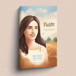 Create a book cover for a biblical book titled 'Rute: O Poder da Decisão'