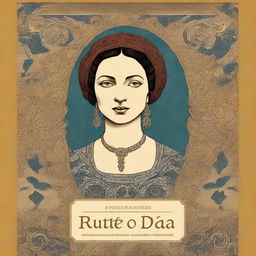 A Renaissance-style book cover for a book titled 'Rute: O Poder da Decisão'