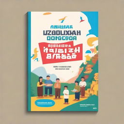 Create an eye-catching book cover illustration with the title 'Pendidikan untuk Keadilan Sosial: Refleksi tentang Pendidikan, Politik, Ekonomi, dan Sosial'