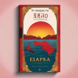 Create a book cover for a historical book titled 'Red Sea and Ethiopia'