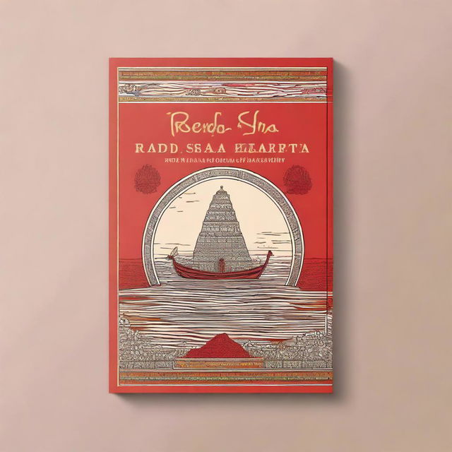 Create a book cover for a book titled 'Red Sea and Ethiopia'