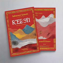 Create a book cover for a book titled 'Red Sea and Ethiopia'