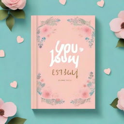 Create a book cover with the title 'I Love You Est