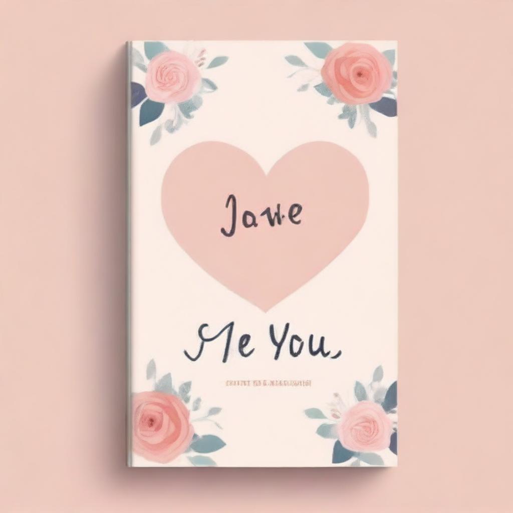 Create a book cover with the title 'I Love You Est