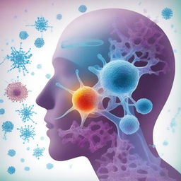 Create a cover image for an article titled 'Intranasal Multiepitope PD-L1-siRNA-based Nanovaccine: The Next-Gen COVID-19 Immunotherapy'