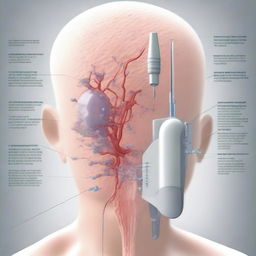 Create an image depicting a plug-and-play nano-system for the novel intranasal administration of a multiepitope nano-vaccine against COVID-19