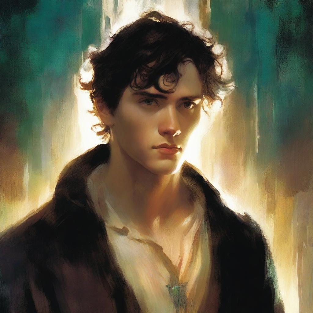 In the center of the cover, there is a young man with defined features representing the protagonist Daniel