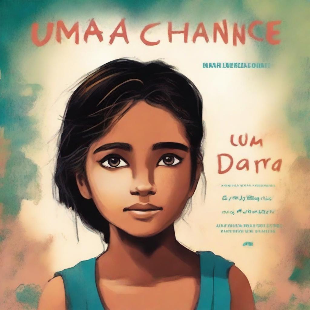 A book cover featuring a young girl who has endured hardship, but now has a chance to love