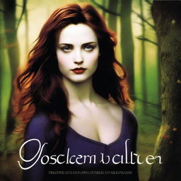 A Twilight Saga book cover featuring Bella Swan as a young, lively woman with a vibrant and energetic demeanor