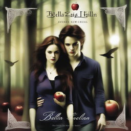 A Twilight Saga book cover featuring Bella Swan and Edward Cullen