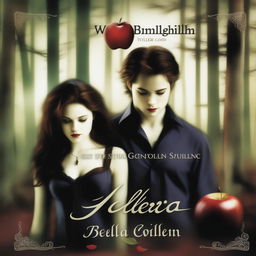 A Twilight Saga book cover featuring Bella Swan and Edward Cullen