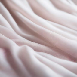 A detailed close-up of a light material fabric