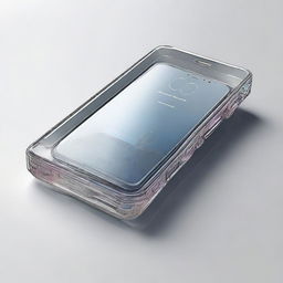 A transparent smartphone with a high-definition camera and an integrated ashtray