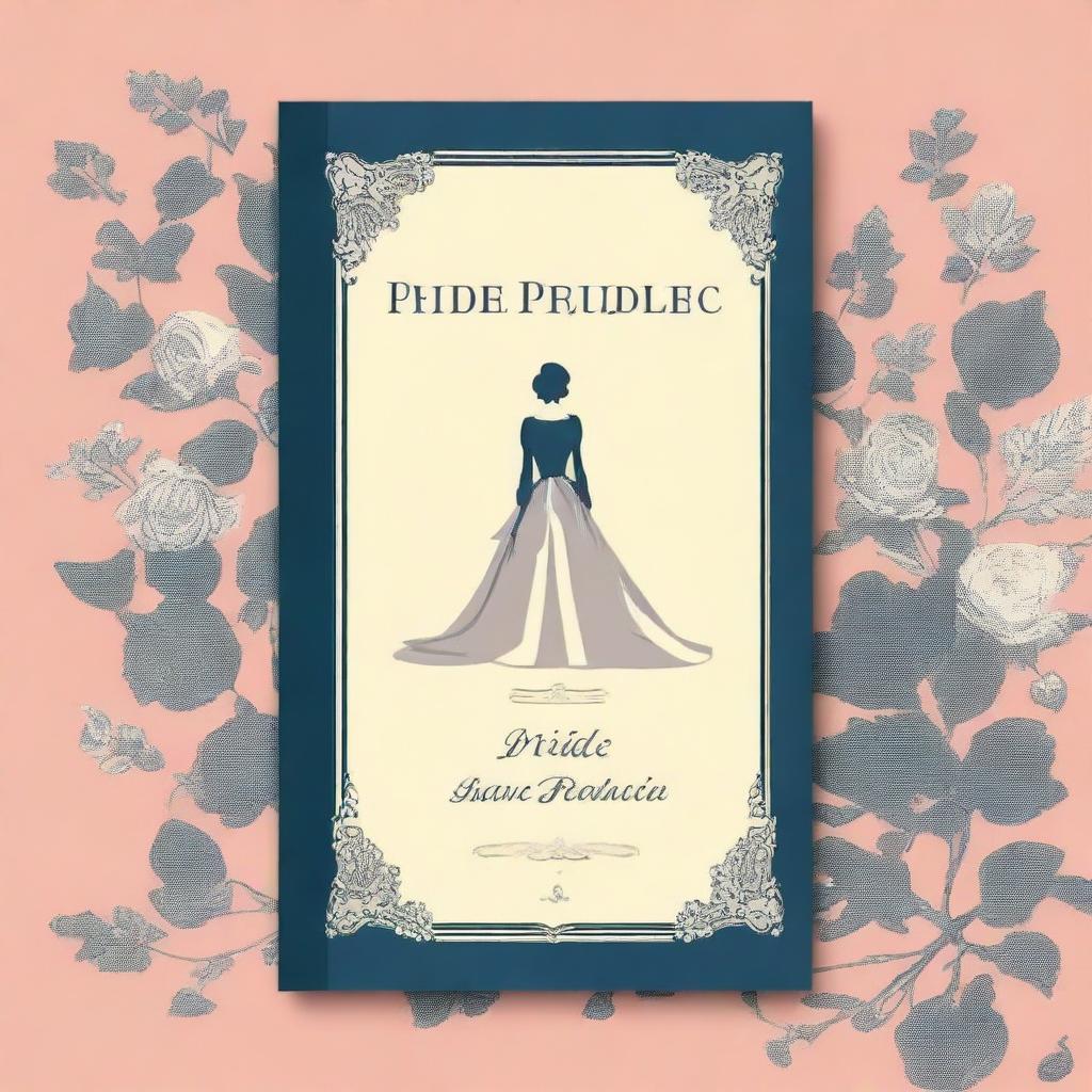 Design an ebook cover for 'Pride and Prejudice' by Jane Austen