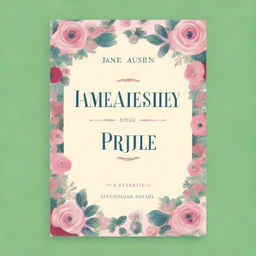 Design an ebook cover for 'Pride and Prejudice' by Jane Austen